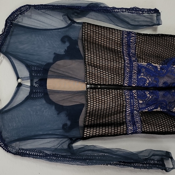 Lady ribbon lace dress - Picture 4 of 6